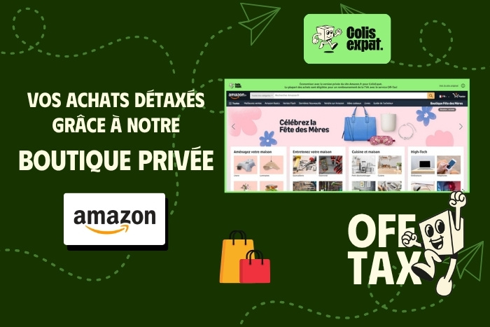 colisexpat amazon store off tax free